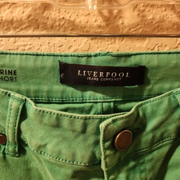 Liverpool light green shorts, size 2 - Picture 5 of 11